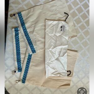Tory Burch and Coach Dust Protector Covers
